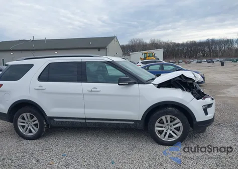 2018 Ford Explorer Xlt from USA, damaged, VIN 1FM5K8D89JGC91553
